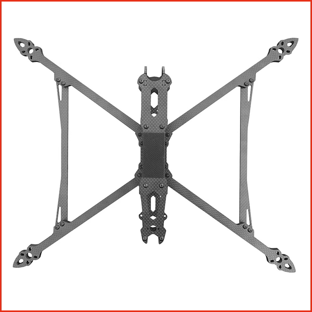 Drone Frame - MARK V2 8/9/10インチ 3K カーボンファイバー H型