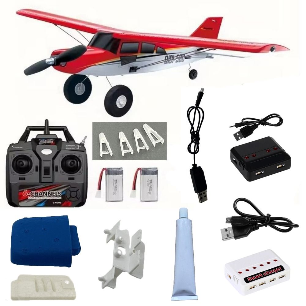 Eachine Drone E010 - 高品質 1pc/1set M7 オフロードリモコン飛行機ブラシレス 4CH マルチスタイルリフトウィング、着陸装置航空機モデル部品