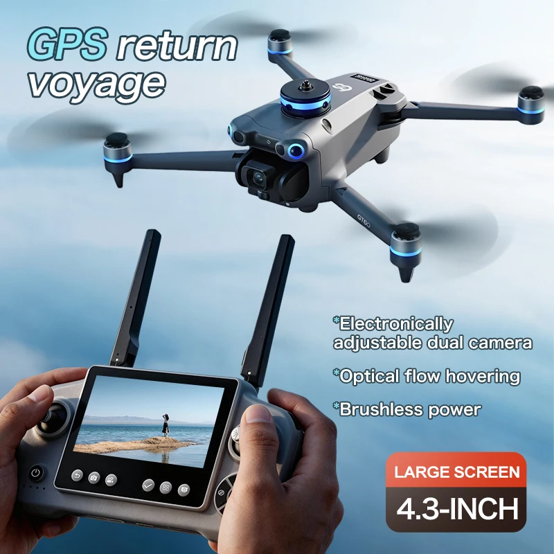 GT60 4K/6K/8Kカメラ搭載GPSドローン – 5G - Drone Gps Mount のレビューと価格