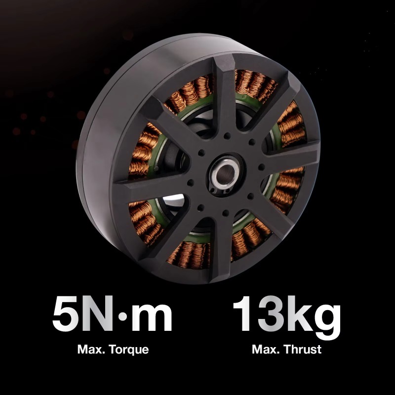 ドローンや電動工具に使用できる、5Nmのトルクと13kgの推 - Drone Motor のレビューと価格
