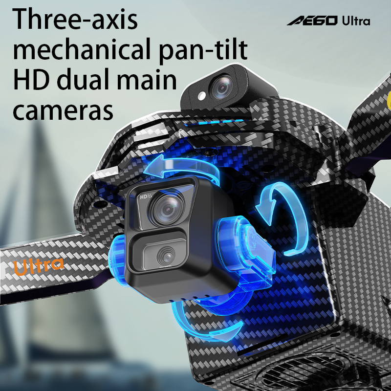 AE60 GPSドローン プロフェッショナル 8Kカメラ 3 - Drone Gps Mount のレビューと価格
