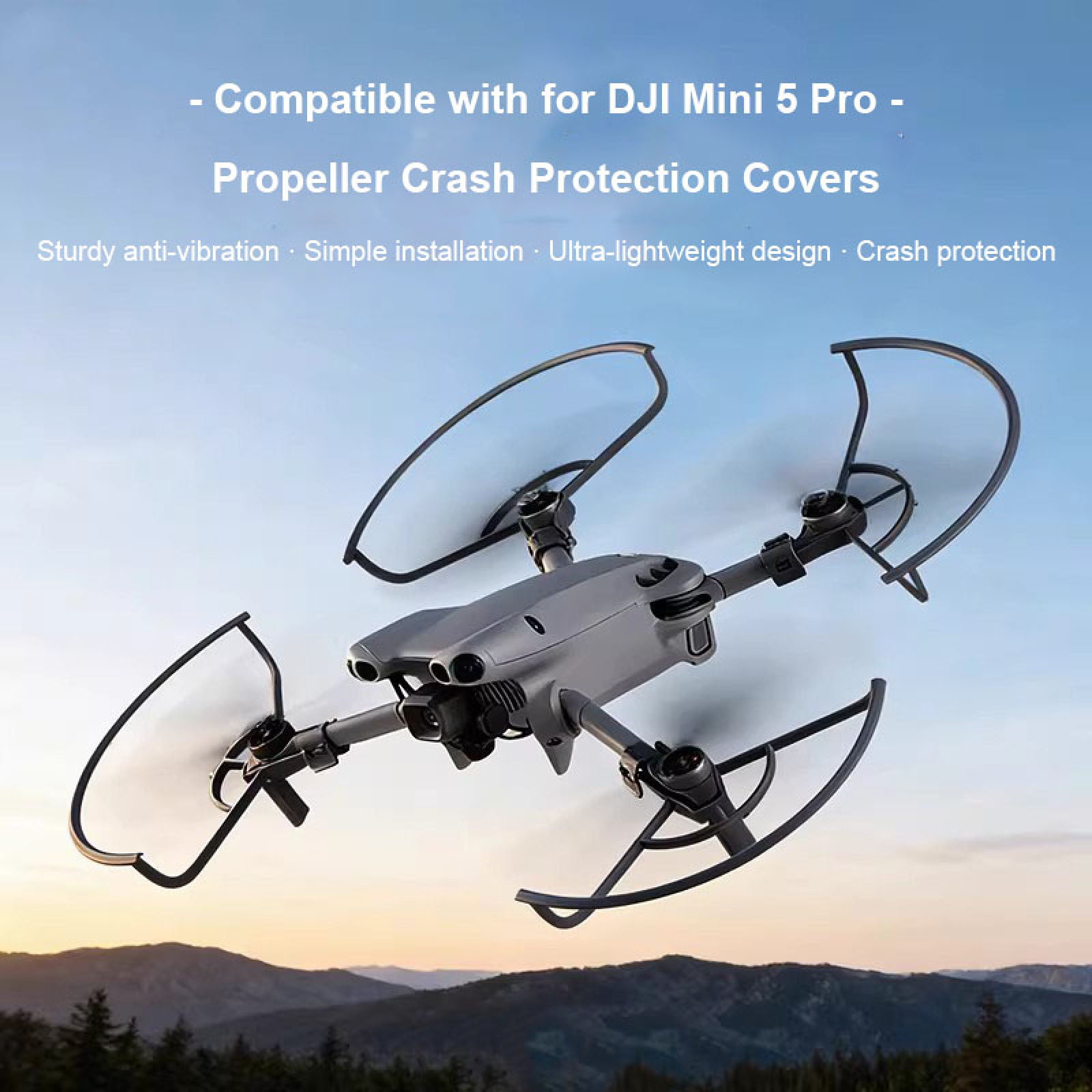 取り外し可能なガード 4 個 DJI Mini 5Pro ド - Drone Propeller Guard のレビューと価格