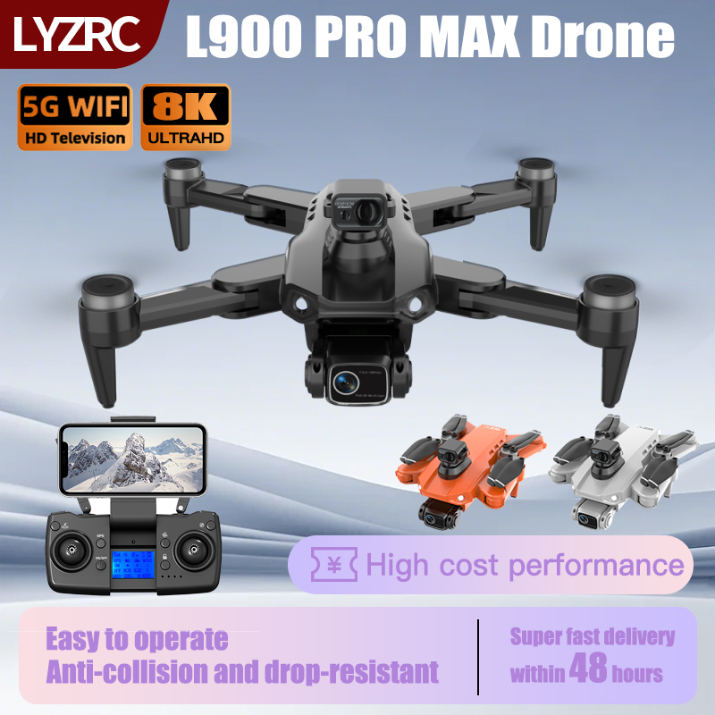 LYZRC L900 PRO MAX レーザー障害物回避GP - Drone Gps Mount のレビューと価格