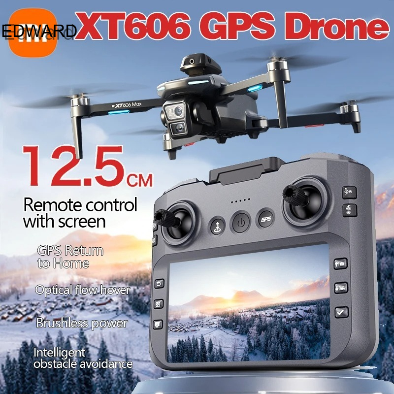 XT606 MAX GPSドローン 4Kプロフェッショナル  - Drone Gps Mount のレビューと価格