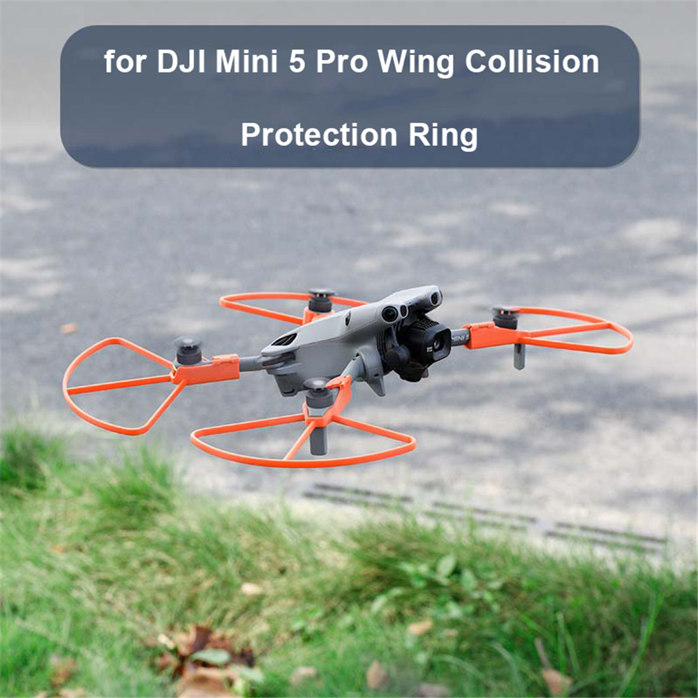 DJI Mini 5 Pro用保護バンパーリング ドローンプ - Drone Propeller Guard のレビューと価格